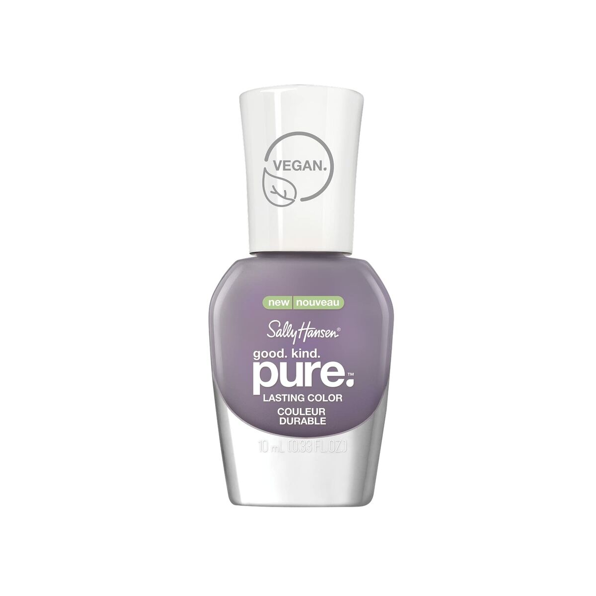 nail polish Sally Hansen Good.Kind.Pure 341-lavender haze (10 ml) product packaging