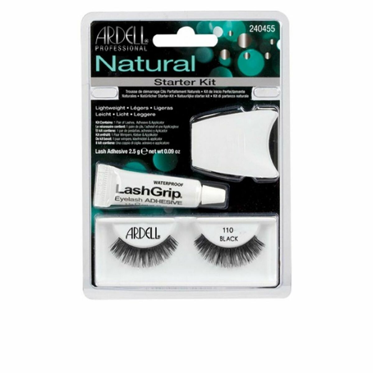 False Eyelashes Ardell Black Nº 110 product packaging
