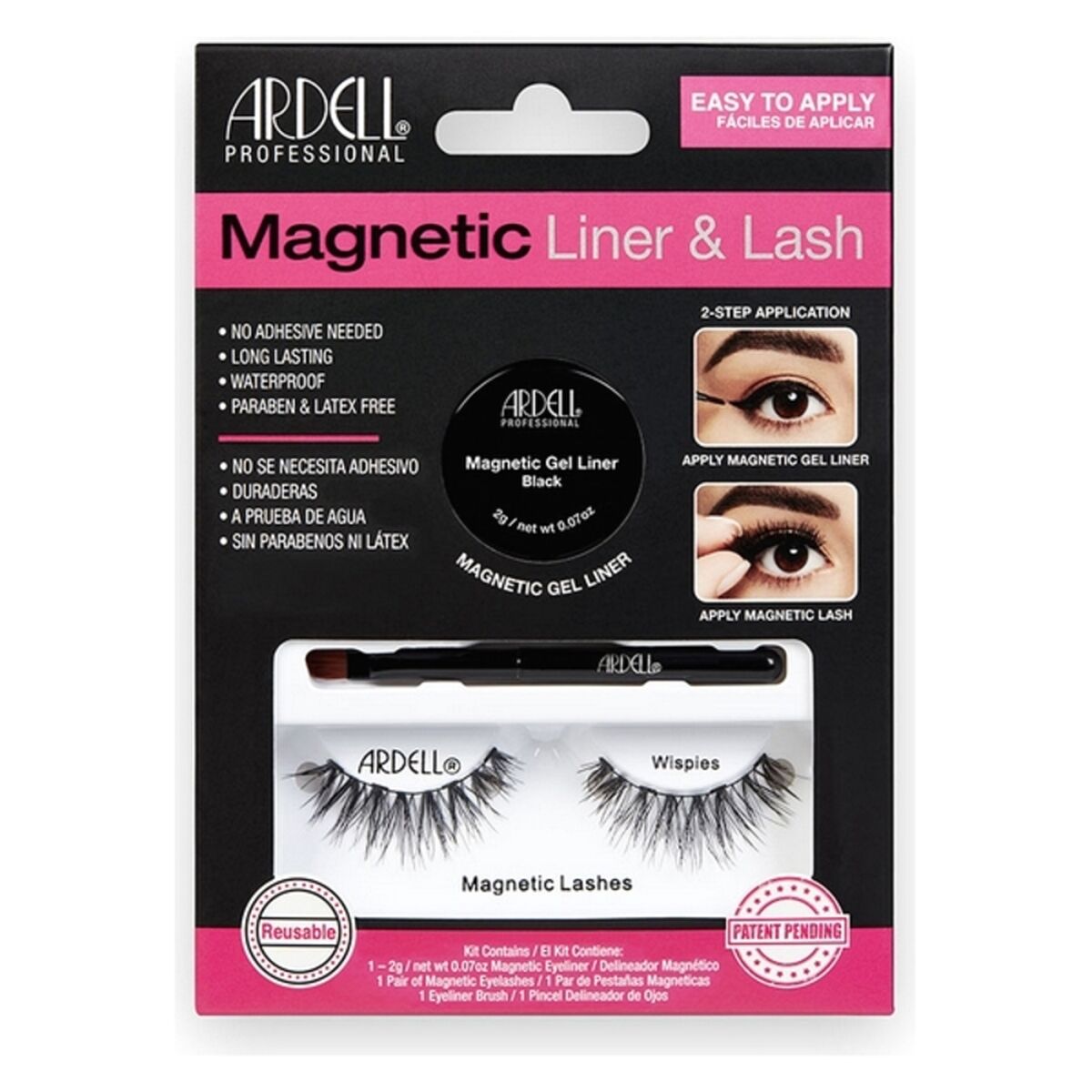 False Eyelashes Magnetic Ardell AII36850 product packaging