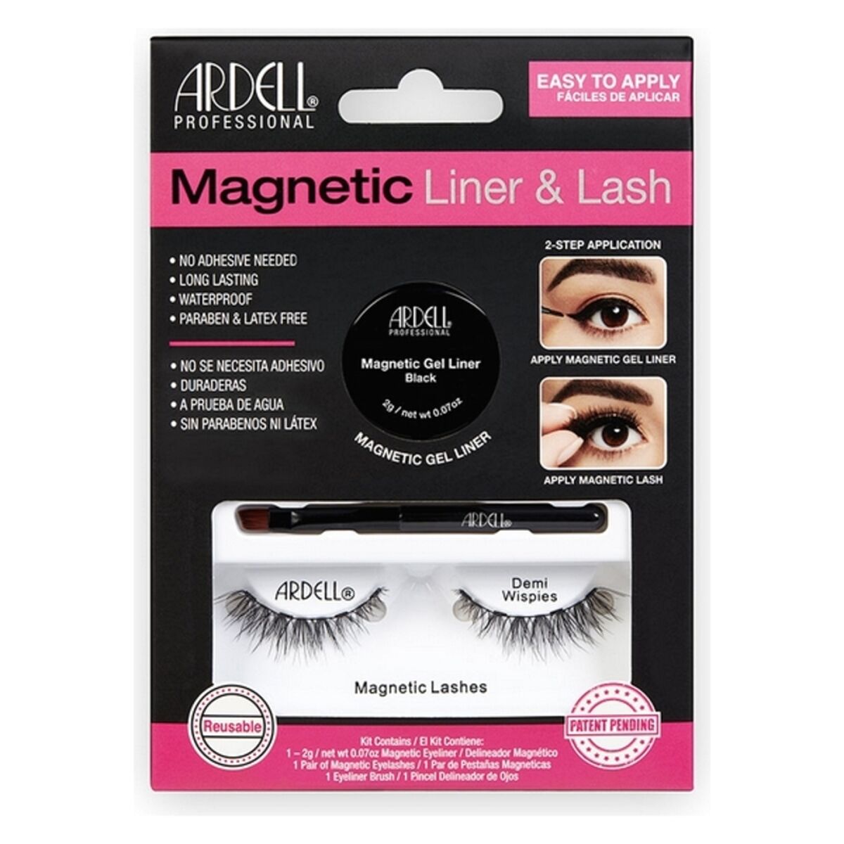 False Eyelashes Magnetic Demi Ardell AII36851 product packaging