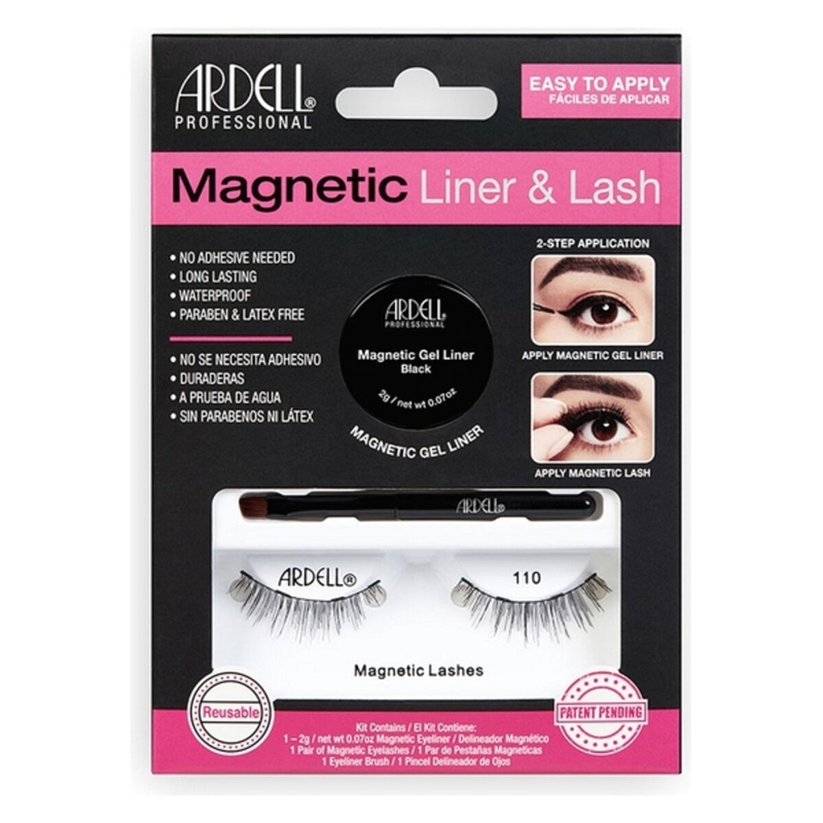 False Eyelashes Magnetic 110 Ardell AII36852 product packaging