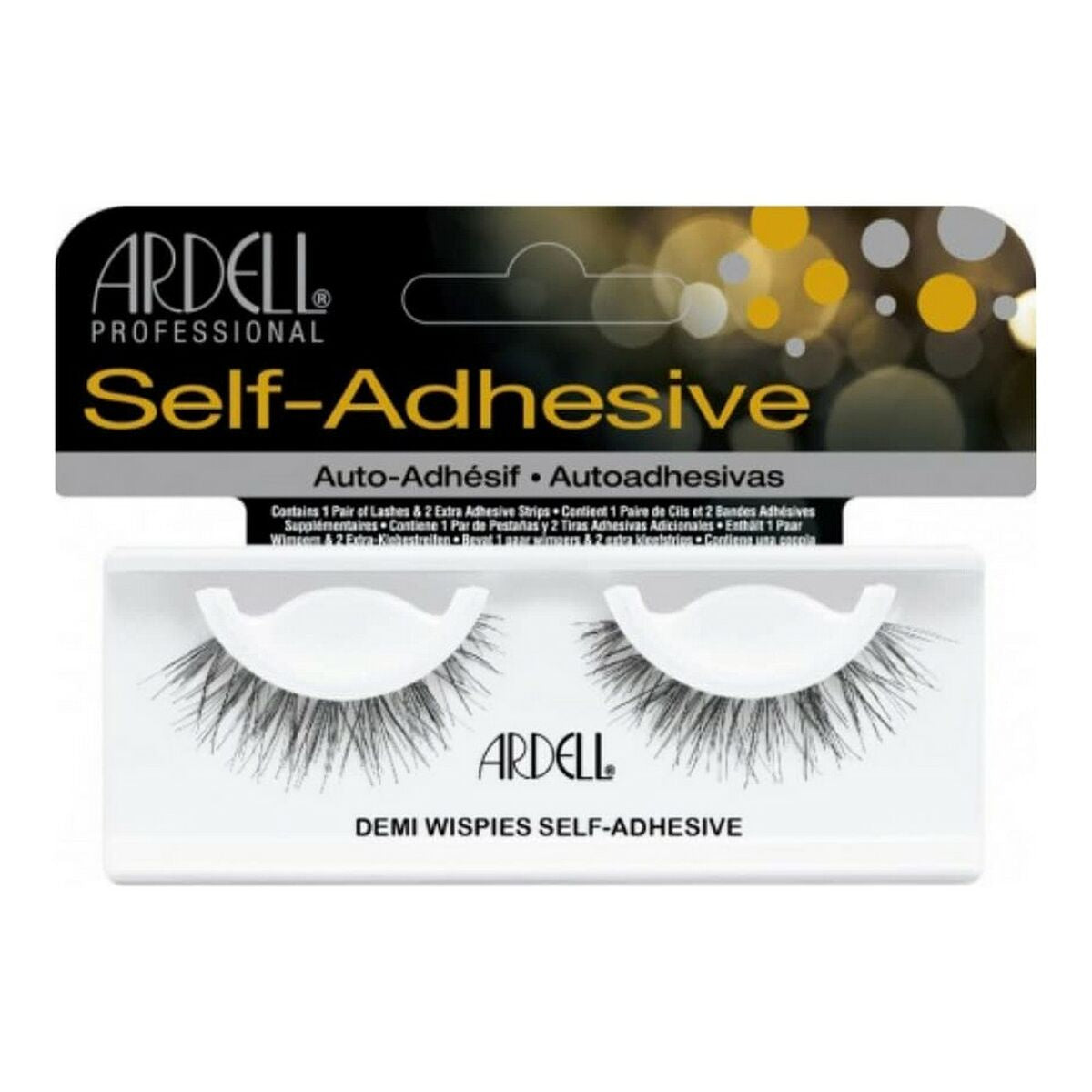False Eyelashes Ardell Black Self-adhesives 2 Units 2 Pieces product packaging