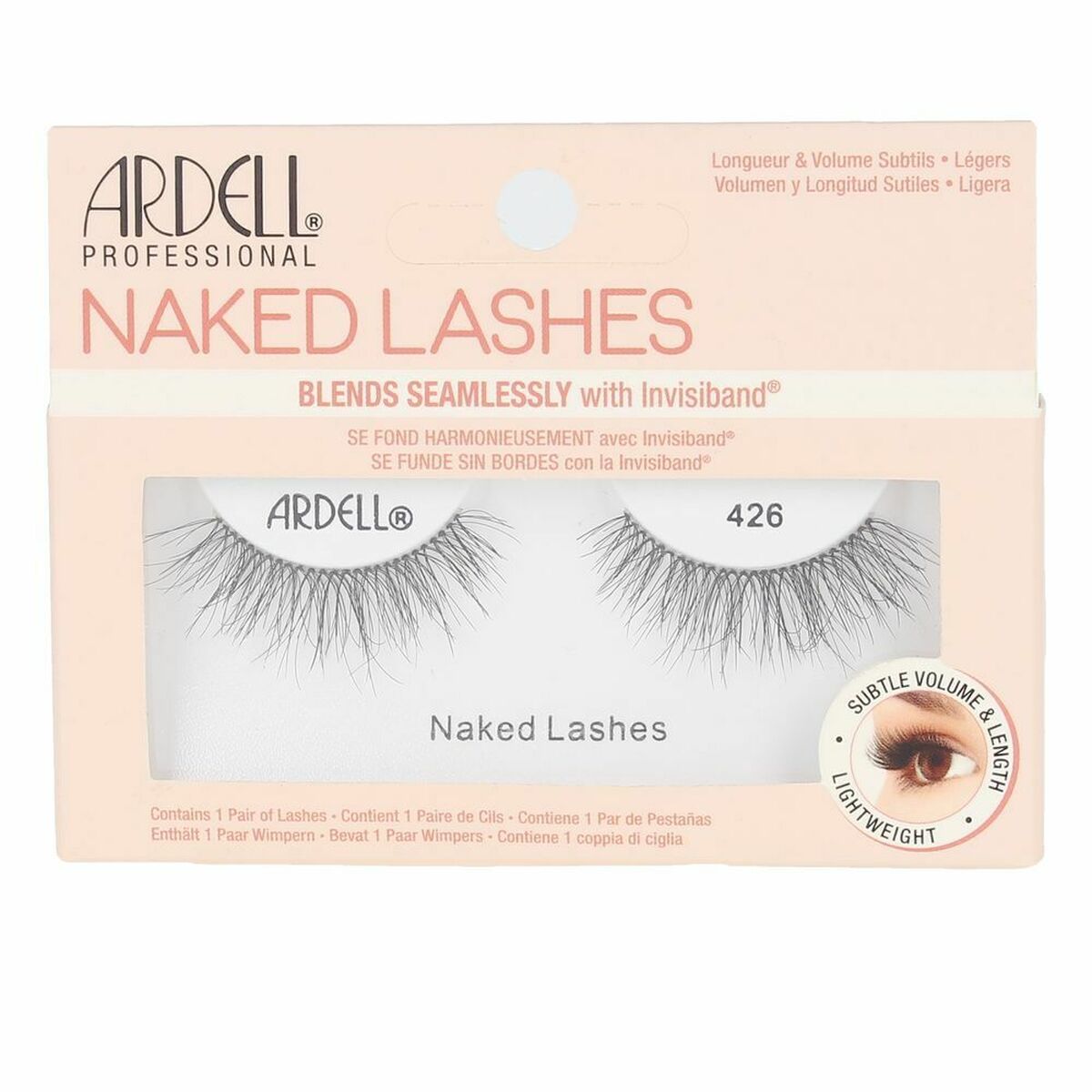 False Eyelashes Ardell Nº 426 (1 Unit) product packaging