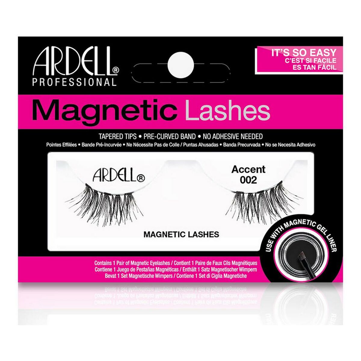 False Eyelashes Ardell Nº 002 2 Pieces (2 Units) product packaging