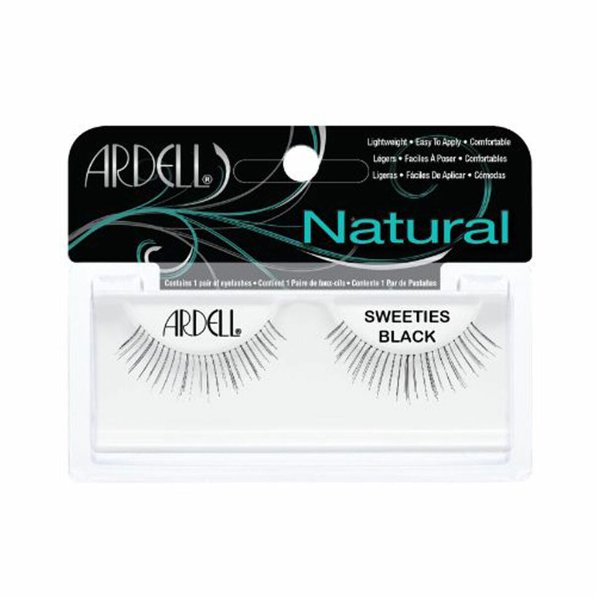 Set of false eyelashes Ardell Natural Sweeties black product packaging