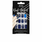 False nails Ardell Nail Addict Matte Blue (24 pcs) product packaging