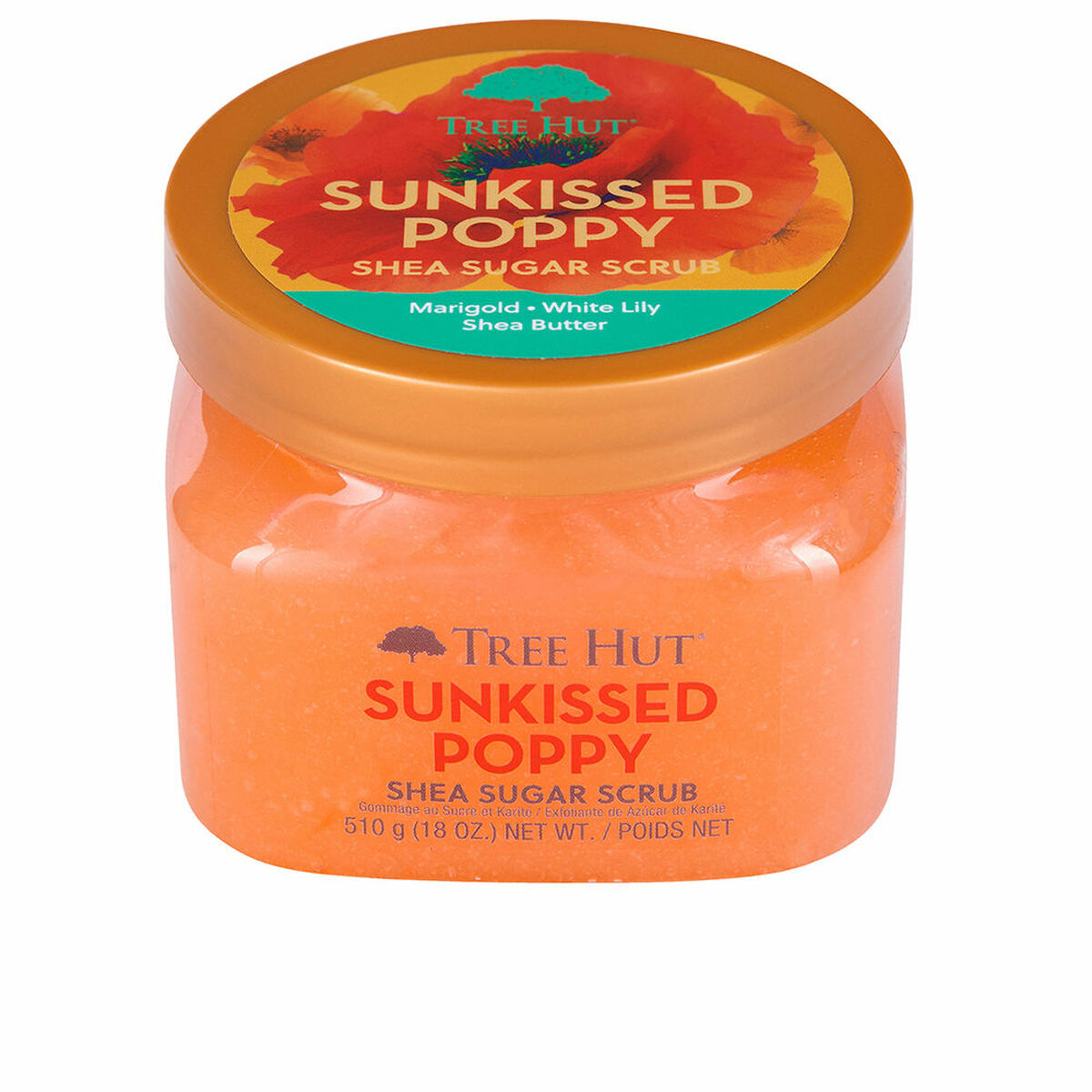 Body Exfoliator Tree Hut Sunkissed Poppy 510 g product packaging