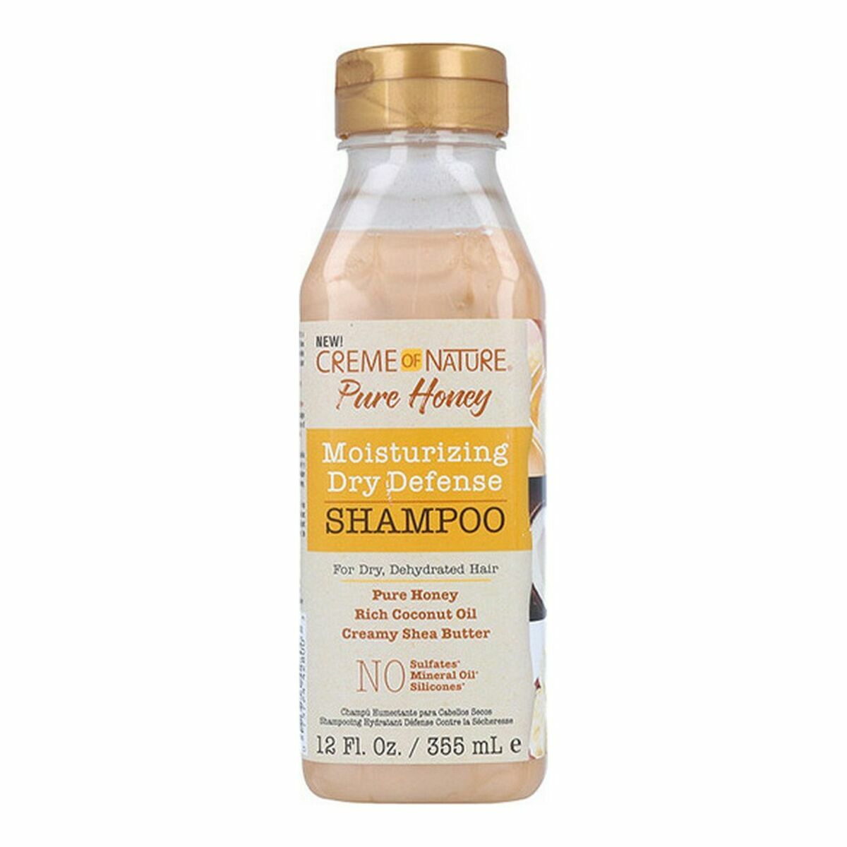 Shampoo Creme Of Nature PURE HONEY 355 ml shampoo bottle