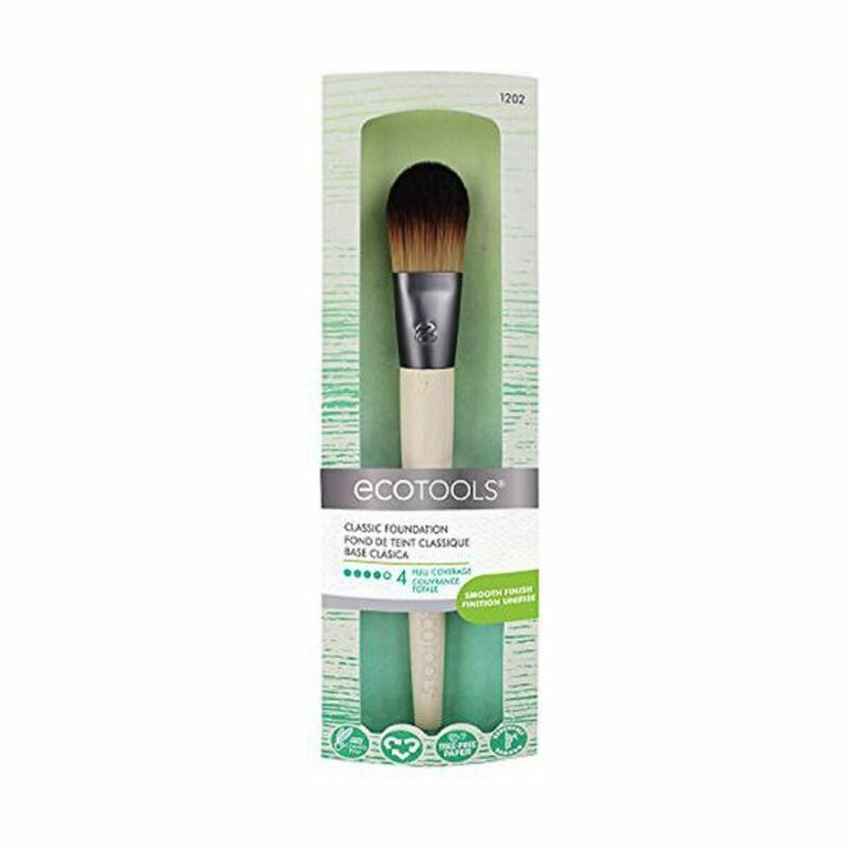 Make-up Brush Foundation Ecotools 1202 makeup packaging