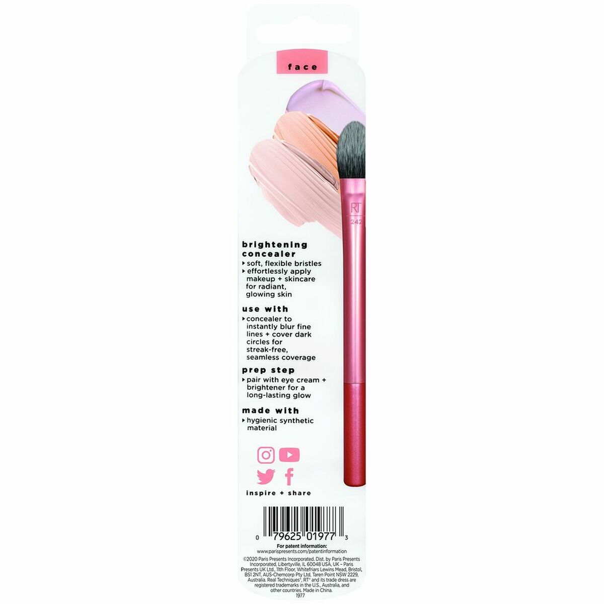 Make-up Brush Real Techniques Brightening Concealer (1 Unit) makeup packaging