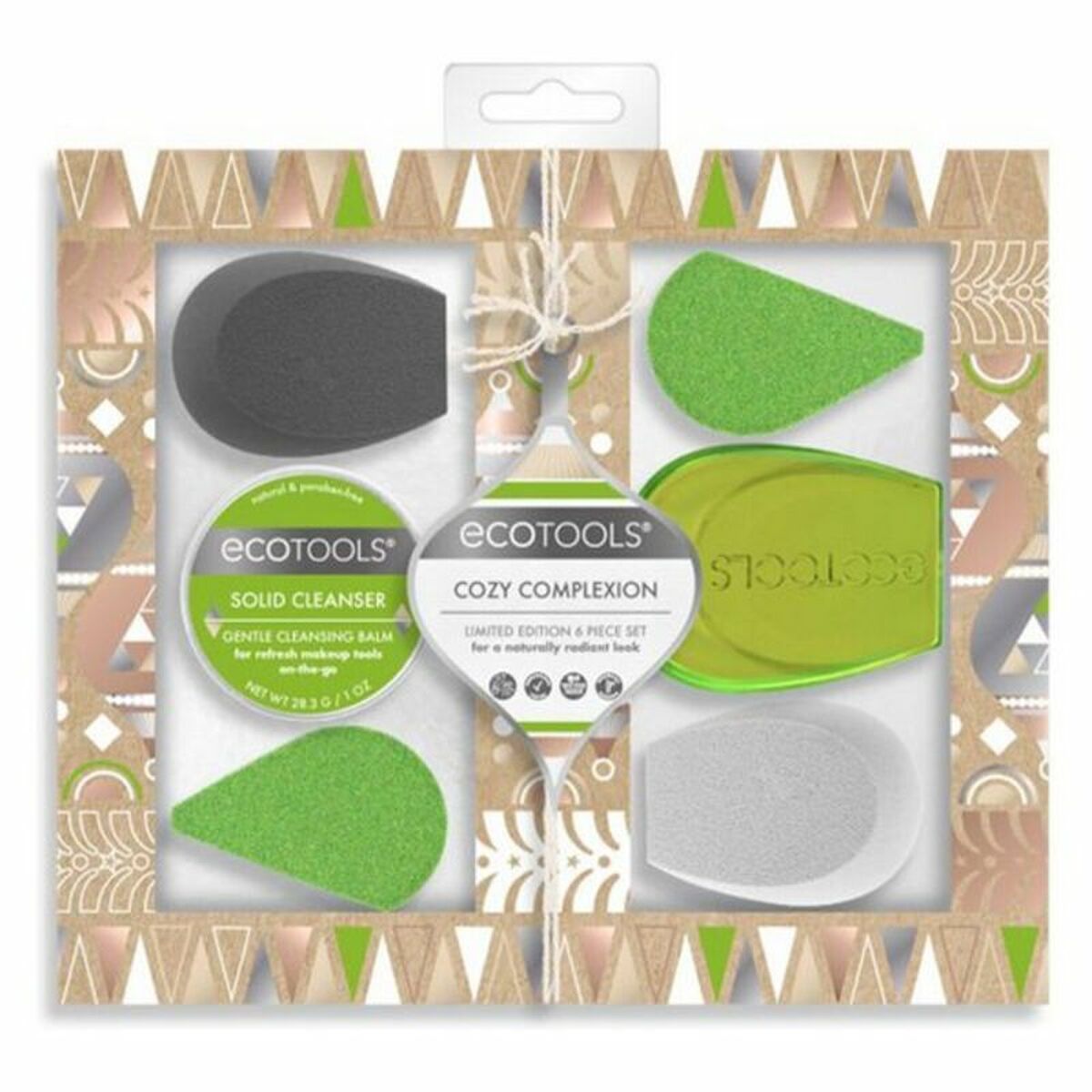 Set of Make-up Brushes Make Up Blending Essentials Ecotools 3145 6 Pieces (6 pcs) product packaging