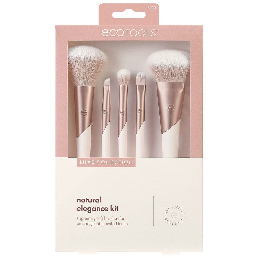 Set of Make-up Brushes Ecotools Luxe Natural Elegance (5 pcs) product packaging