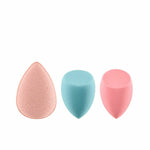 Make-up Sponge Real Techniques Pro-Matte Poreless Perfection Multicolour (3 pcs) product packaging