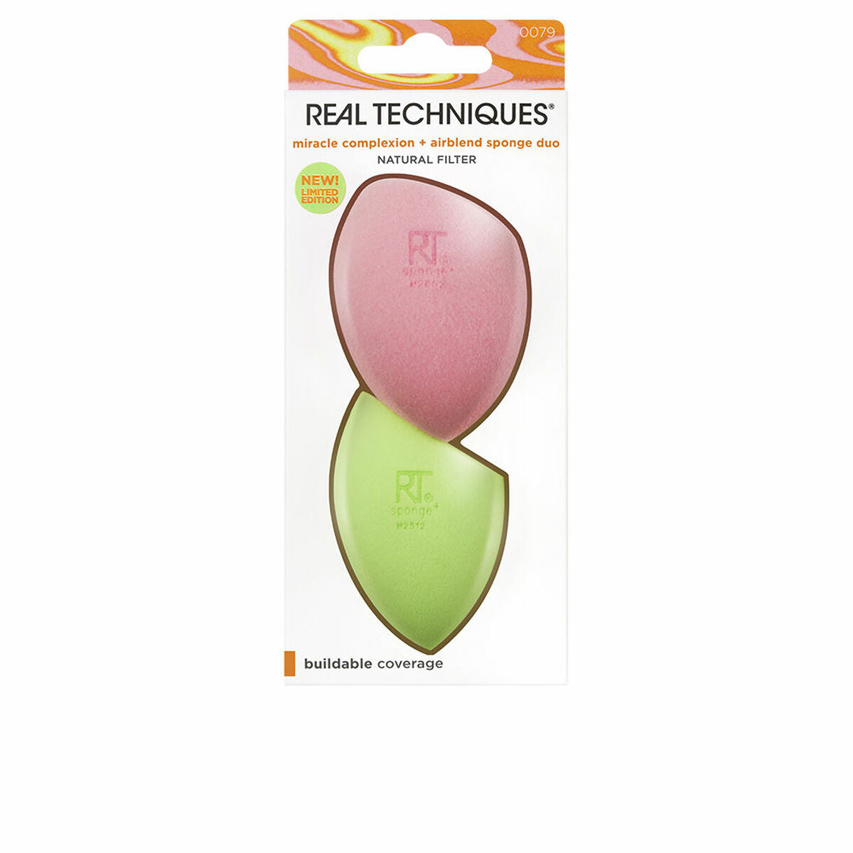 Make-up Sponge Real Techniques Miracle Complexion Airblend Limited edition (2 Units) product packaging
