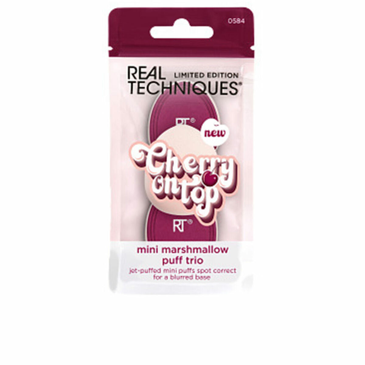 Make-up Sponge Real Techniques CHERRY ON TOP 3 Pieces product packaging