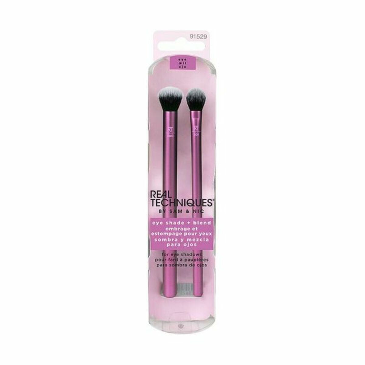 Make-up Brush Real Techniques Eye Shade Blend (2 pcs) 2 Pieces product packaging