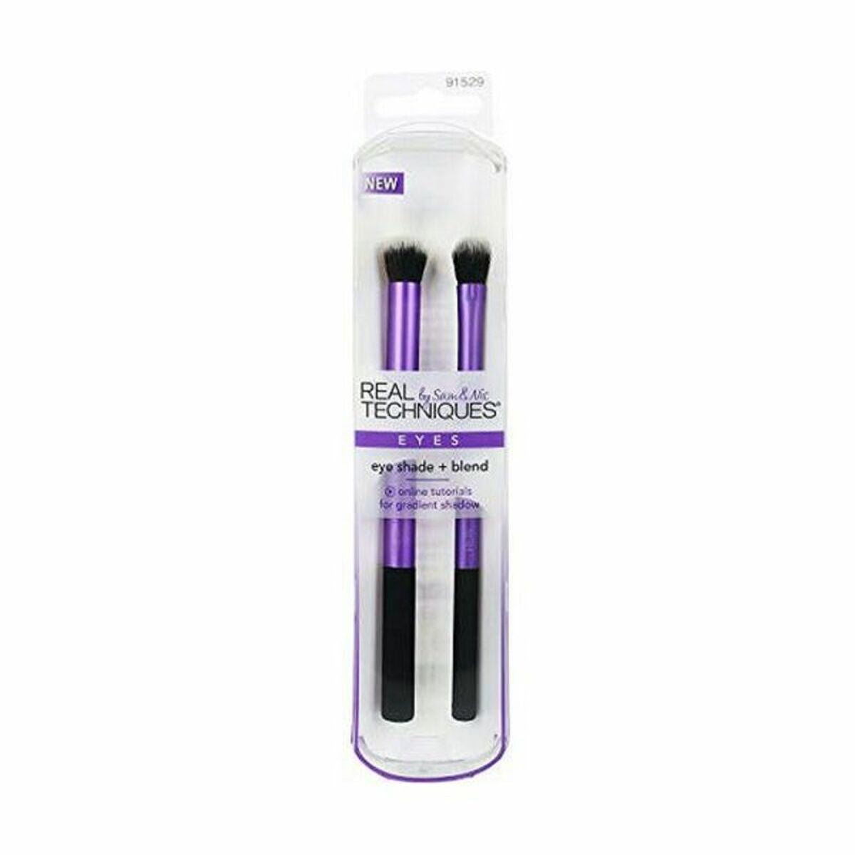 Make-up Brush Real Techniques Eye Shade Blend (2 pcs) 2 Pieces product packaging