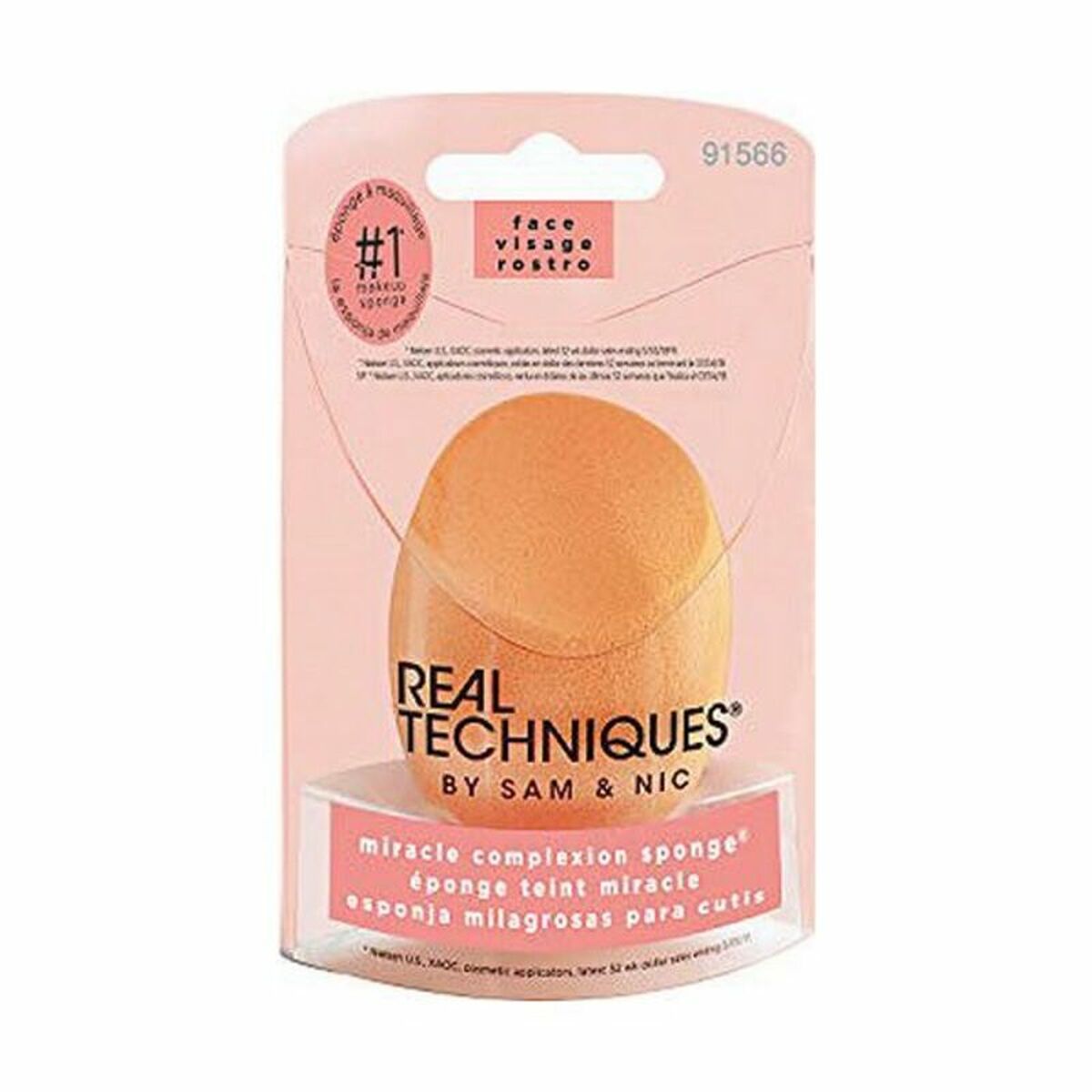 Make-up Sponge Miracle Complexion Real Techniques 1566 product packaging