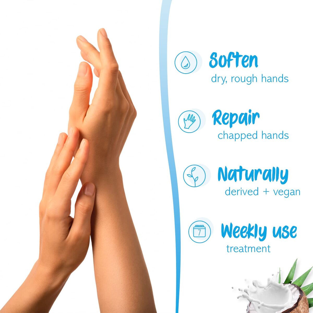 Moisturising Foot Cream 7th Heaven COCONUT (1 Unit) skincare packaging