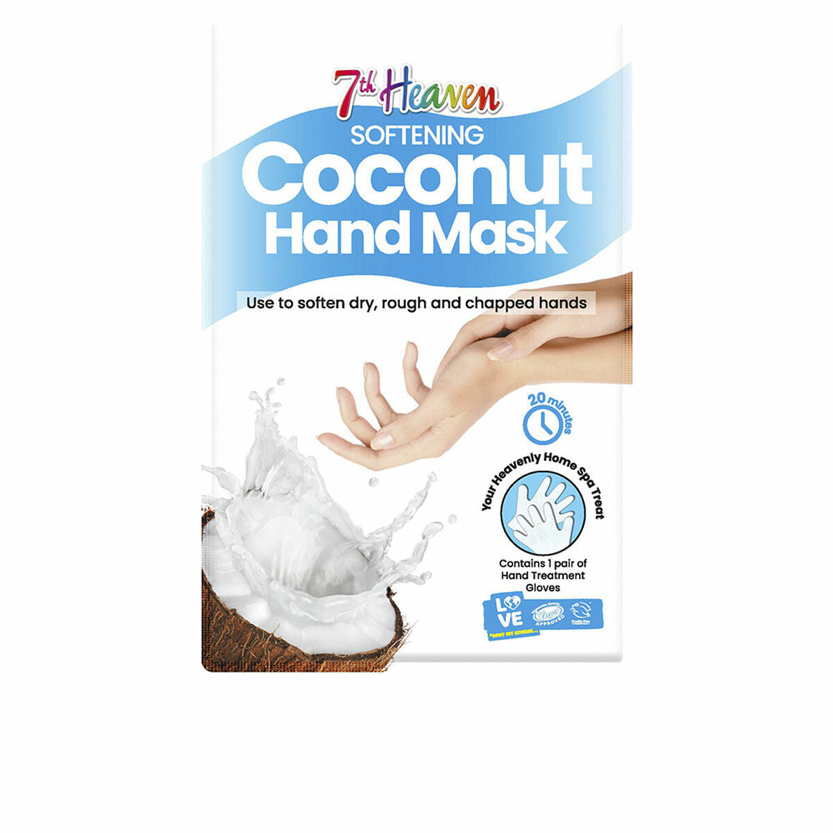 Moisturising Foot Cream 7th Heaven COCONUT (1 Unit) skincare packaging