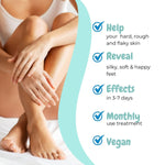 Moisturising Foot Cream 7th Heaven FOOT PEEL (1 Unit) skincare packaging