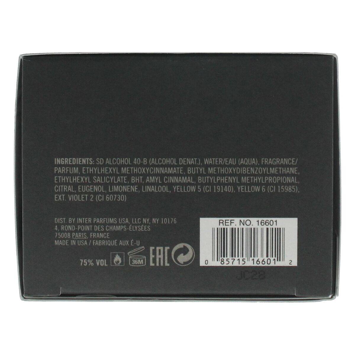 Men's Perfume Abercrombie & Fitch Authentic Man 100 ml for Men product packaging