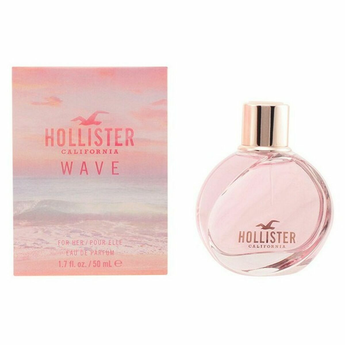 Women's Perfume Wave For Her Hollister EDP for Women bottle