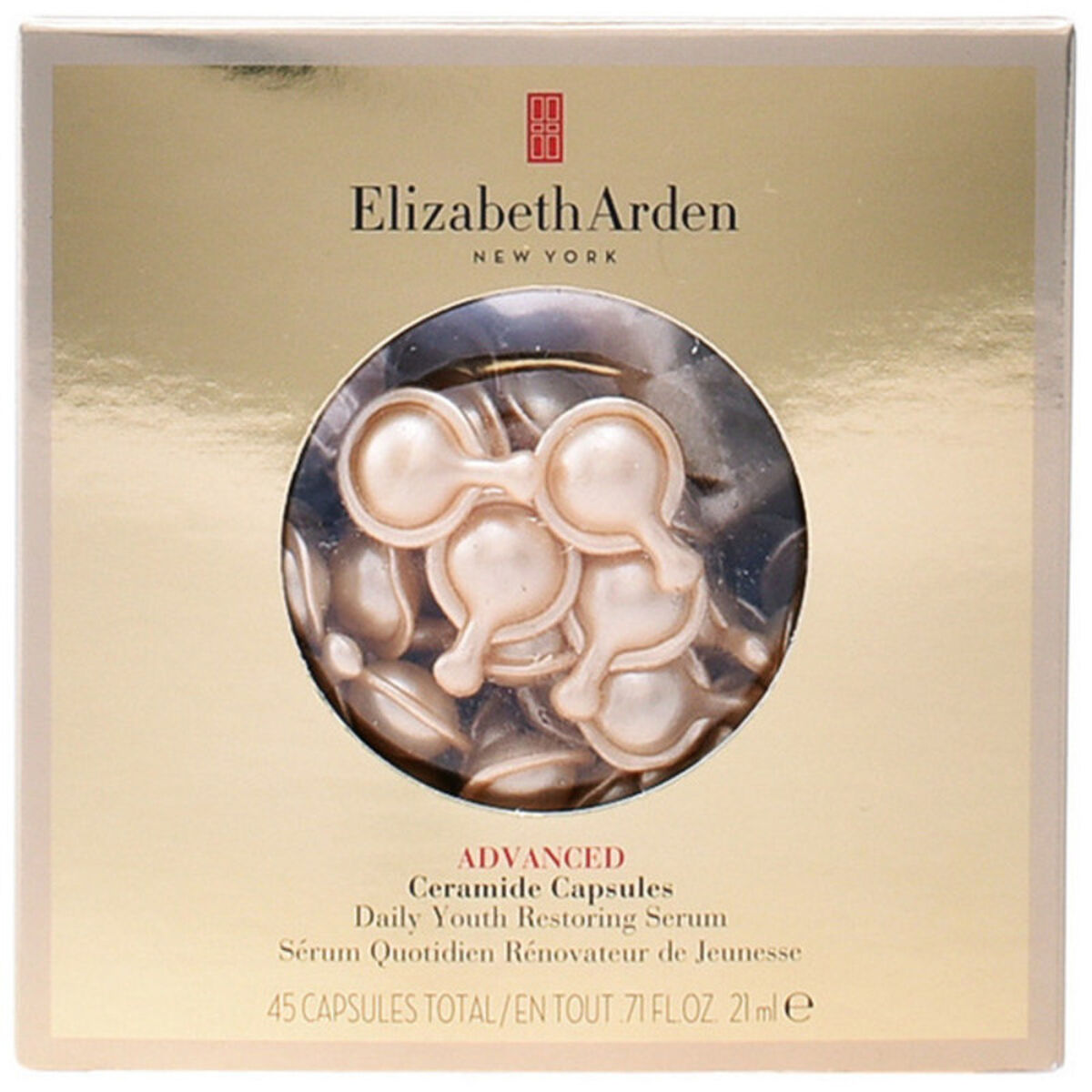 Facial Serum Elizabeth Arden Advanced Ceramide Capsules for Women serum bottle