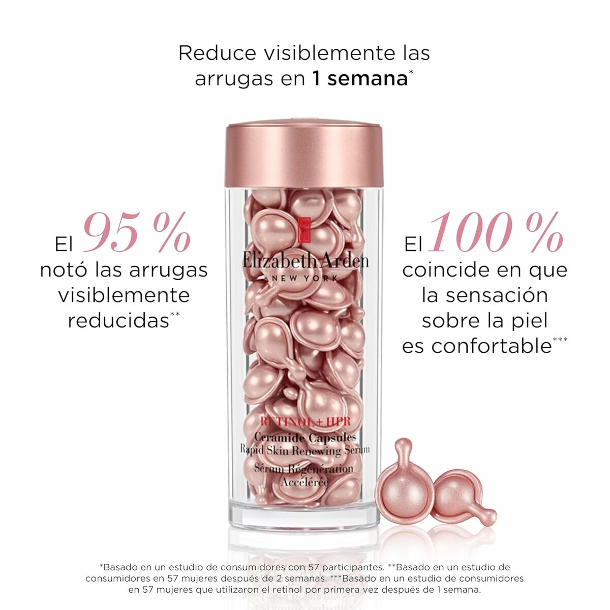 Smoothing Serum Elizabeth Arden RETINOL (60 Units) for Women serum bottle