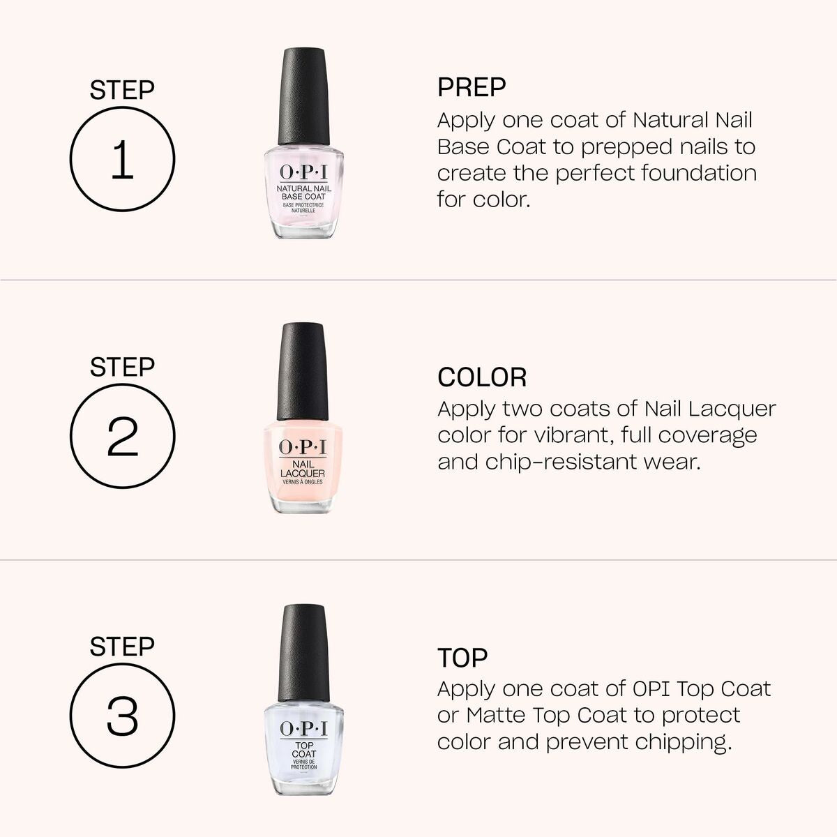 Nail polish Opi Nail Lacquer Worth A Pretty Penne 15 ml product packaging