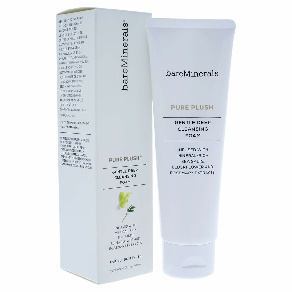 Cleansing Foam Shine Inline Pure Plush 120 g product packaging