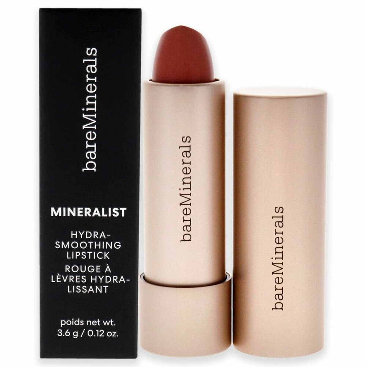Lipstick bareMinerals Mineralist Grace 3,6 g Moisturizing 3.6 g makeup packaging