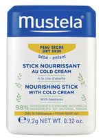 Mustela, Cold Cream, Natural Beeswax, Nourishing, Stick, For Face, 9.2 g