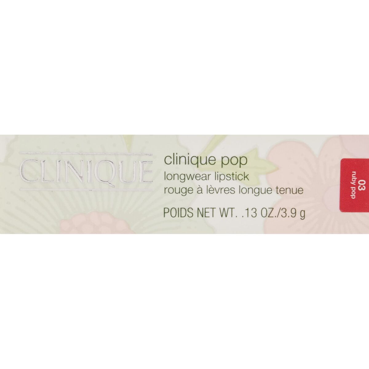 Lipstick Clinique POP LONGWEAR 3,9 g 3.9 g makeup packaging