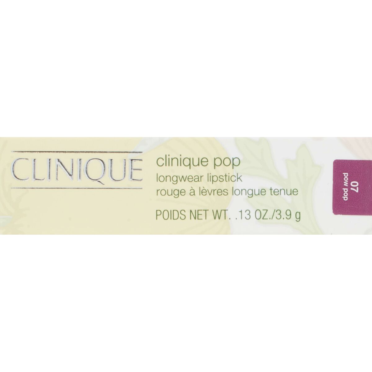 Lipstick Clinique POP LONGWEAR Pow Pop 3,9 g 3.9 g makeup packaging