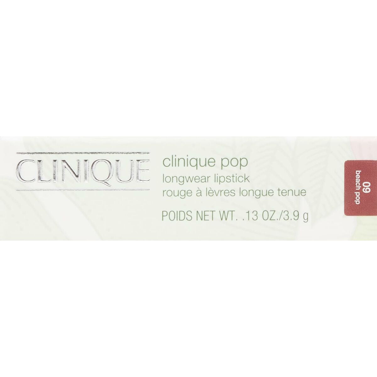 Lipstick Clinique POP LONGWEAR Beach Pop 3,9 g 3.9 g makeup packaging