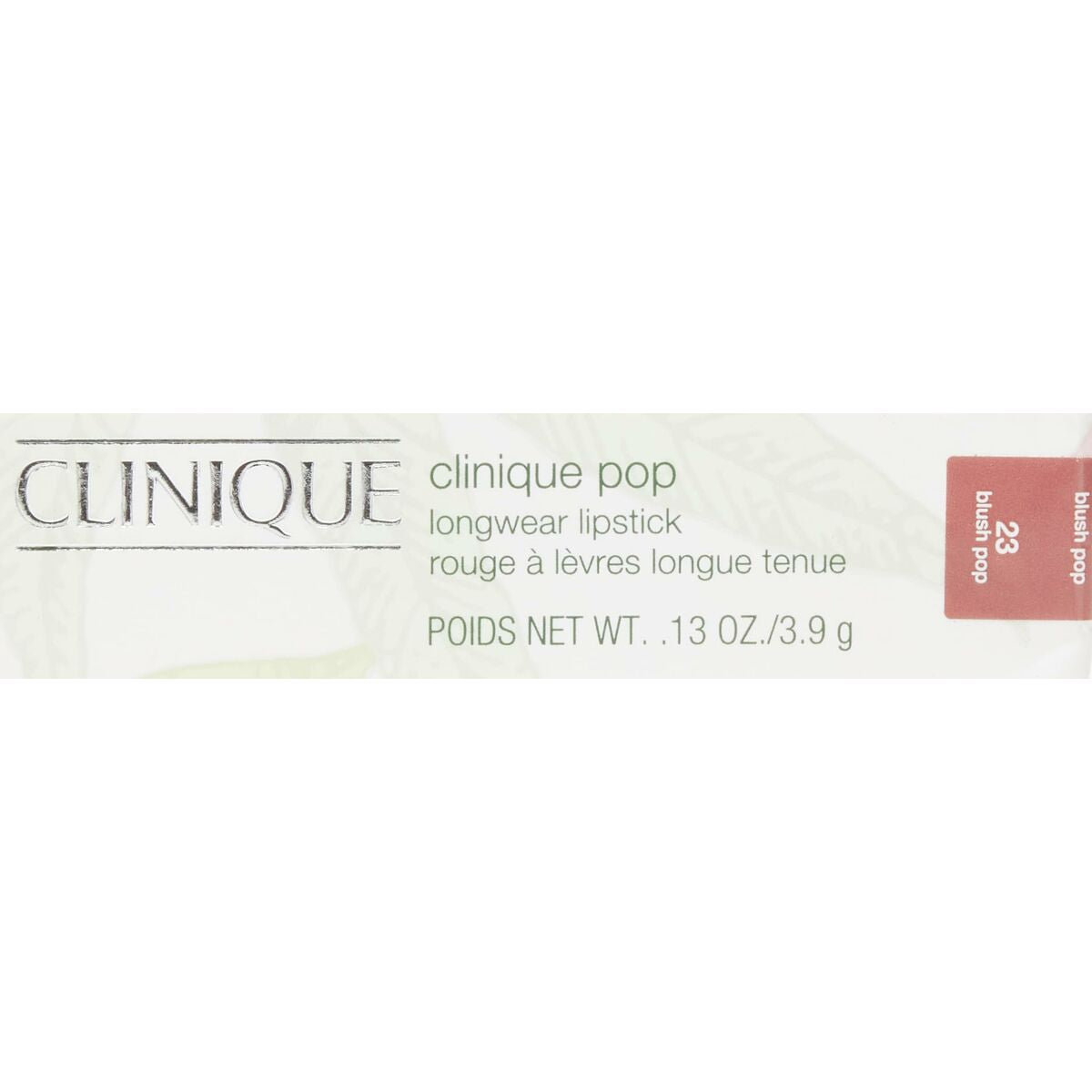 Lipstick Clinique POP LONGWEAR Blush Pop 3,9 g 3.9 g makeup packaging