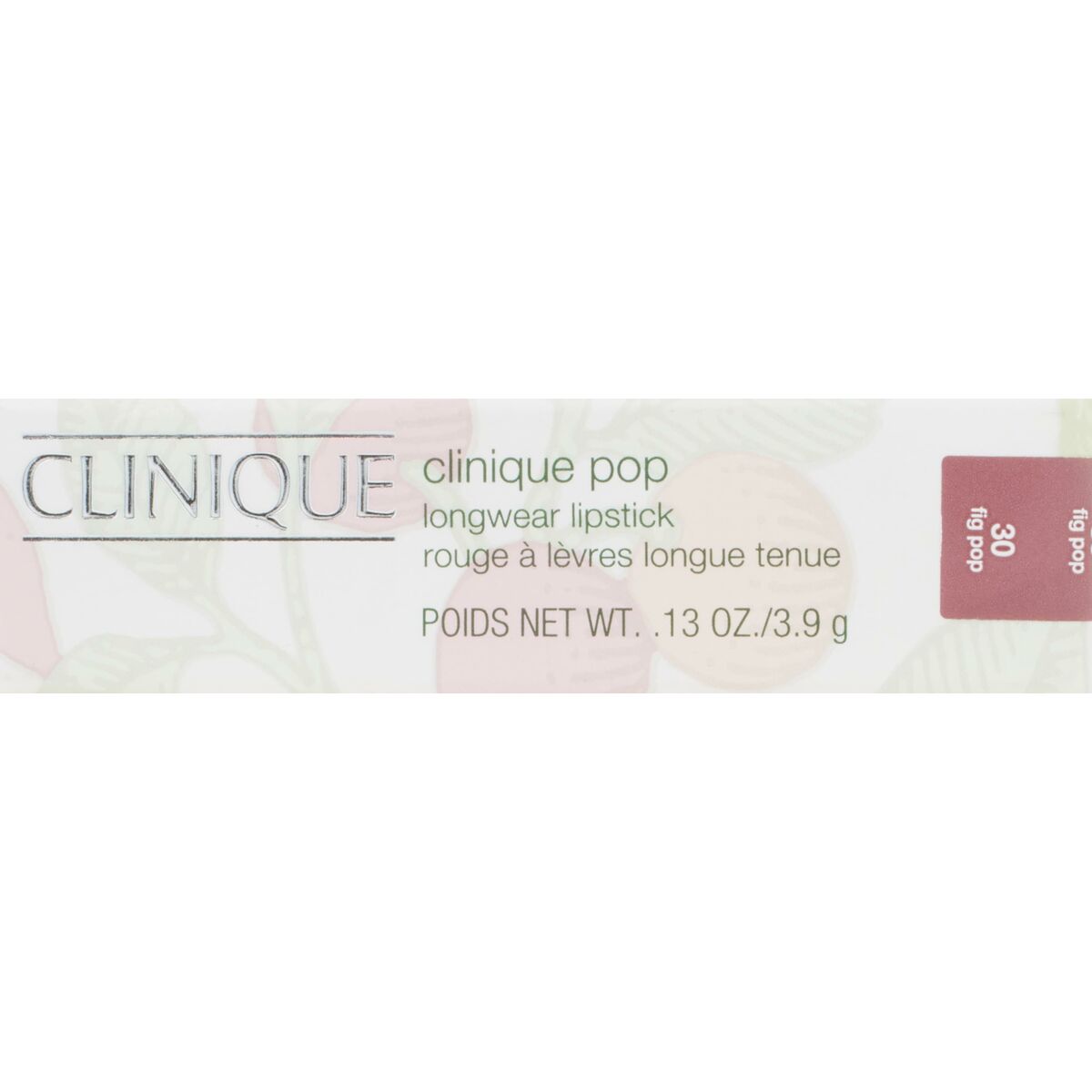 Lipstick Clinique POP LONGWEAR Fig Pop 3,9 g 3.9 g makeup packaging