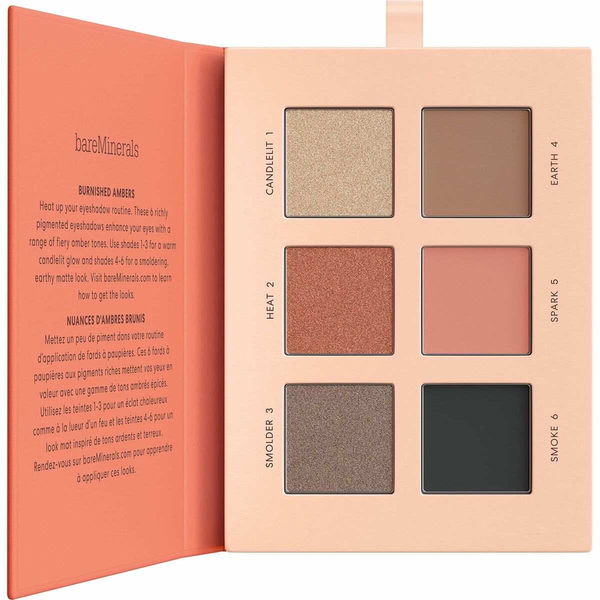 Eye Shadow Palette bareMinerals Mineralist Burnished Ambers 7,8 g 7.8 g makeup packaging