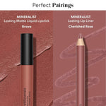 Lipstick bareMinerals Mineralist Charming Pink 1,3 g 1.3 g makeup packaging