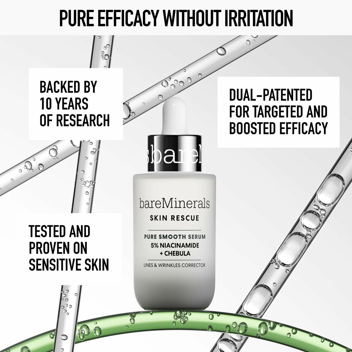 Day Cream bareMinerals SKIN RESCUE 30 ml skincare packaging