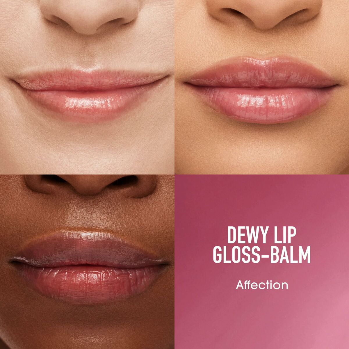 Lipstick bareMinerals DEWY LIP Affection 2,3 g 2.3 g makeup packaging
