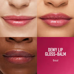 Lipstick bareMinerals DEWY LIP Purple Soul 2,3 g 2.3 g makeup packaging