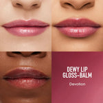 Lipstick bareMinerals DEWY LIP Devotion 2,3 g 2.3 g makeup packaging