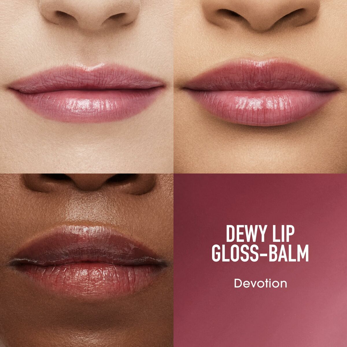 Lipstick bareMinerals DEWY LIP Devotion 2,3 g 2.3 g makeup packaging