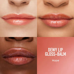 Lipstick bareMinerals DEWY LIP Orange Hope 2,3 g 2.3 g makeup packaging