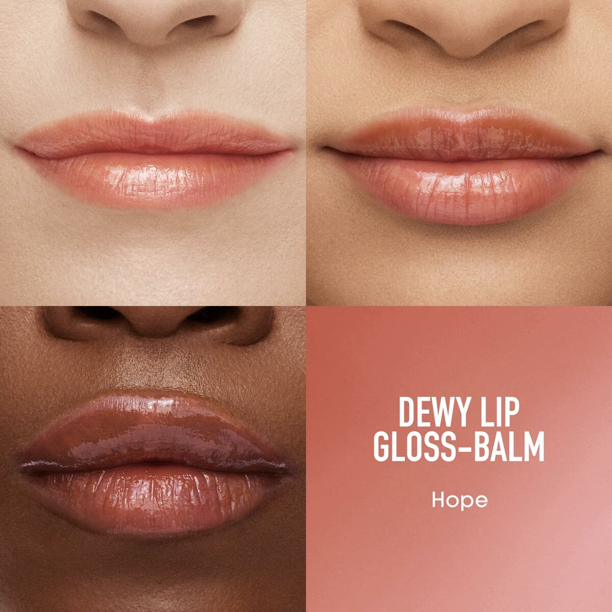 Lipstick bareMinerals DEWY LIP Orange Hope 2,3 g 2.3 g makeup packaging