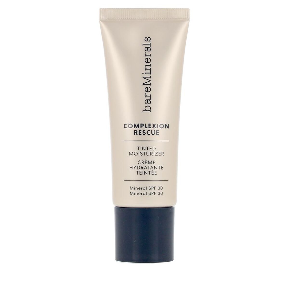 Hydrating Cream with Colour bareMinerals COMPLEXION RESCUE Nº 05-Natural Pecan Spf 30 35 ml skincare packaging