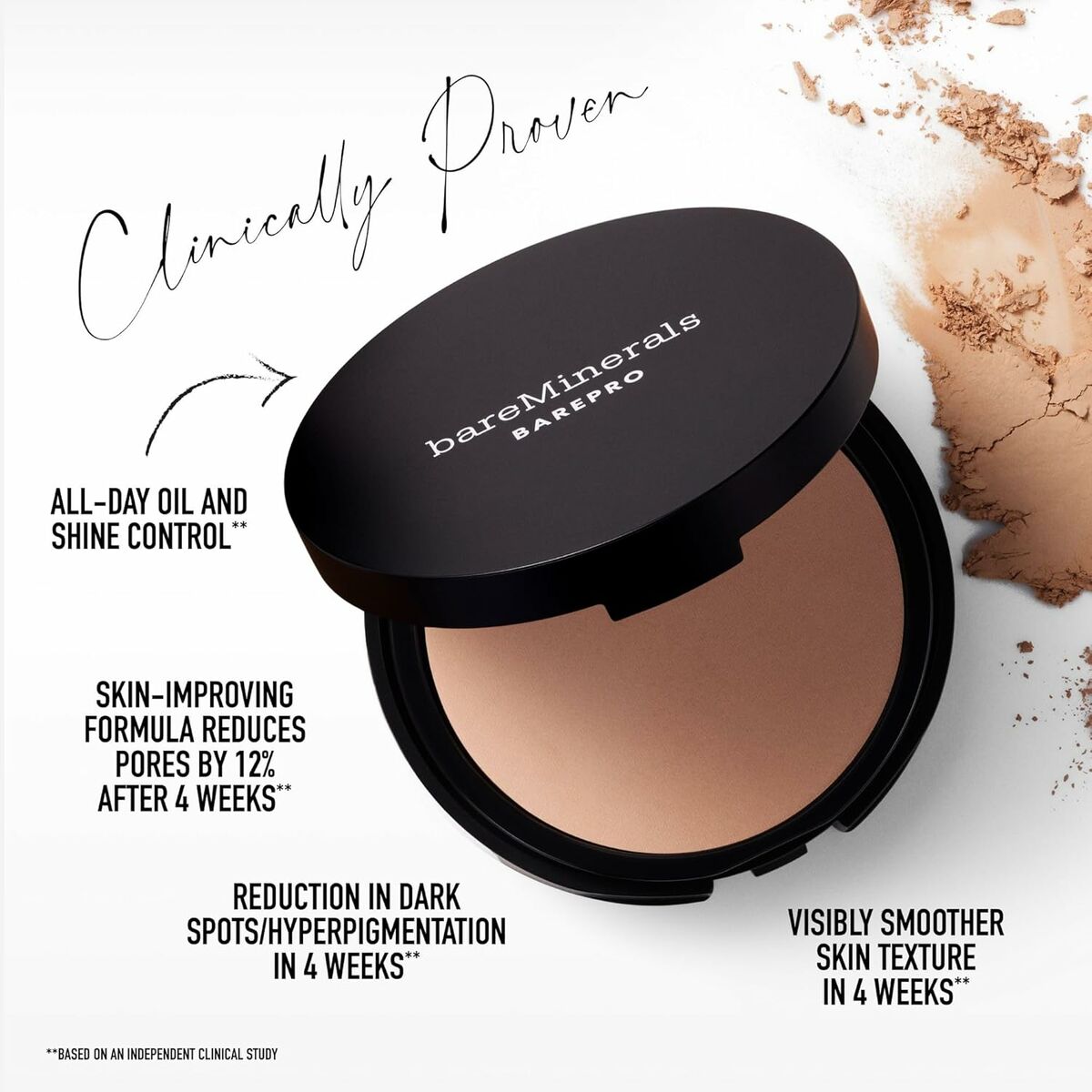Powder Make-up Base bareMinerals BAREPRO Nº 30-Cool 8 g makeup packaging