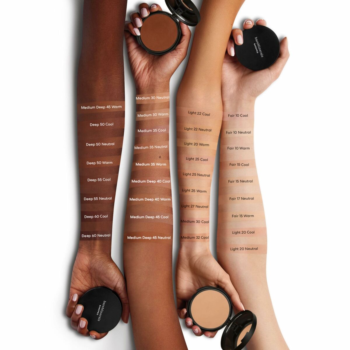 Make-Up Set bareMinerals BAREPRO product packaging
